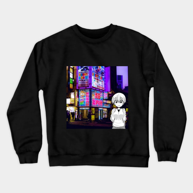 uzaki chan Crewneck Sweatshirt by admwho